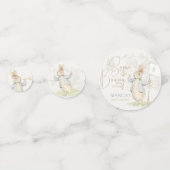 Peter de Konijn Een Konijntje Baby shower Confetti (Voorkanten)