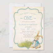  Peter De Konijn Eerste Jongen Verjaardag Kaart (Voorkant)