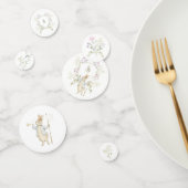 Peter de Konijn Gender Monogram Crest Baby shower Confetti (Groep)