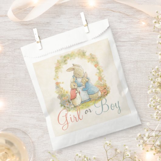  Peter De Konijn Geslacht Onthullen Jongen Meisje Bedankzakje (Geknipt)