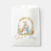  Peter De Konijn Geslacht Onthullen Jongen Meisje Bedankzakje (Voorkant)