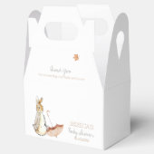Peter de Konijn Herfst Herfst Winter Baby shower Bedankdoosjes (Geopend)