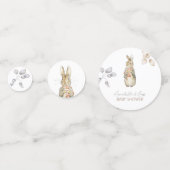 Peter de Konijn Herfst Herfst Winter Baby shower Confetti (Voorkanten)