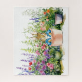 Peter de Konijn in potje plant in zijn tuin Legpuzzel (Verticaal)