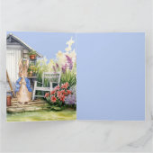 Peter de konijn in zijn tuin kaart (Binnen)