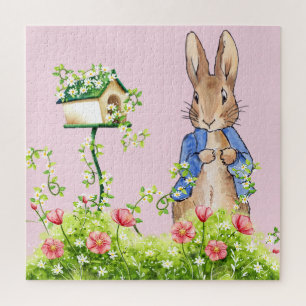 Peter de Konijn in zijn tuin Legpuzzel