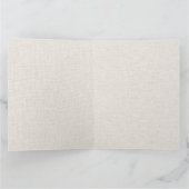 Peter de Konijn Linnen Achtergrond    Bedankkaart (Binnen)