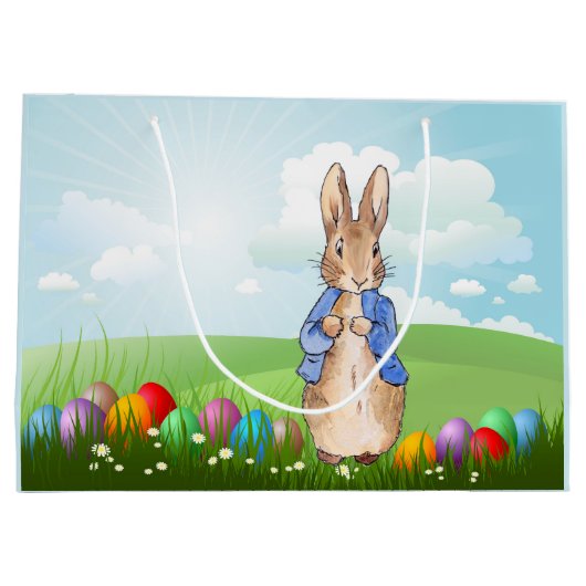 Peter de Konijn Paashaas Konijn Groot Cadeauzakje (Achterkant)
