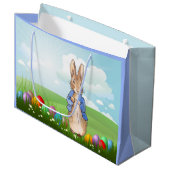 Peter de Konijn Paashaas Konijn Groot Cadeauzakje (Voorkant Gekanteld)