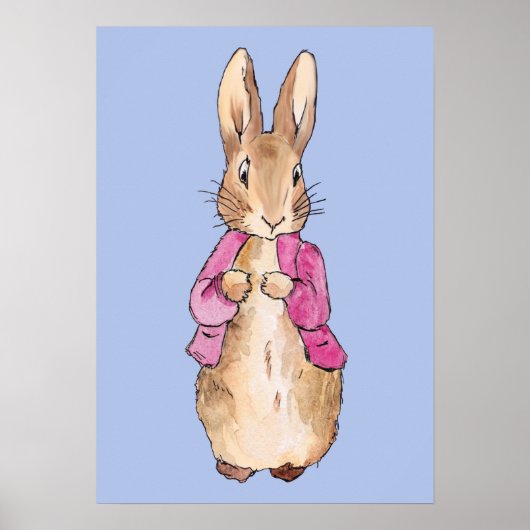 Peter de Konijn Roze jas Poster (Voorkant)