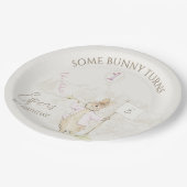 Peter de Konijn Soe Bunny 1e verjaardag Papieren Bordje (Gekanteld)