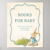 Peter de Konijn Spelboeken voor Baby Spel Poster (Voorkant)