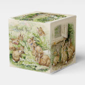 Peter de Konijn Tuin Baby shower Bedankdoosjes (Voorkant Zijde)