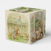 Peter de Konijn Tuin Baby shower Bedankdoosjes (Achterkant)