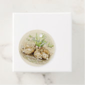 Peter de Konijn Tuin Baby shower Bedankjes Labels (In situ)