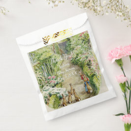 Peter de Konijn Tuin Baby shower Bedankzakje