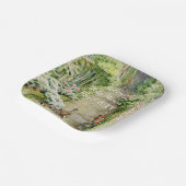 Peter de Konijn Tuin Baby shower Papieren Bordje (Gebogen)