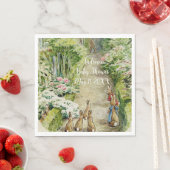 Peter de Konijn Tuin Baby shower Servet (Insitu)