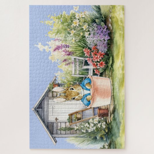 Peter de Konijn Tuinschuur Legpuzzel (Verticaal)