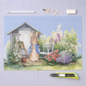 Peter de Konijn Tuinschuur Tissuepapier (Craft)