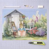 Peter de Konijn Tuinschuur Tissuepapier (Craft)