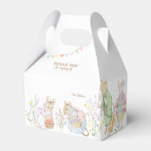 Peter de Konijn Verjaardagsparade Bedankdoosjes (Achterkant)