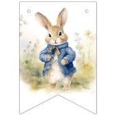 Peter de Konijn Waterverf Verjaardag Vlaggetjes (Eerste vlag)