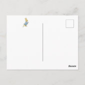 Peter de Konijn Wildflower Baby shower Briefkaart (Achterkant)