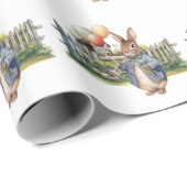 Peter de konijnenballonnen cadeaupapier (Rol Hoek)