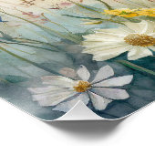 Peter de konijnenblauwe jas met ballonnen perfect poster (Hoek)