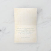 Peter de Konijnenjongen Baby shower Dank je Bedankkaart (Binnen)