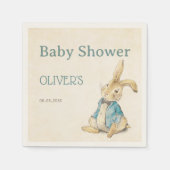 Peter De Konijnenjongen  Baby showers servetten (Voorkant)