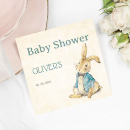 Peter De Konijnenjongen  Baby showers servetten