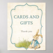  Peter De Konijnenjongen Kaarten en geschenken Poster (Voorkant)