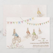 Peter de Konijnenkonijn Genderneutraal Baby shower Kaart (Voorkant / Achterkant)