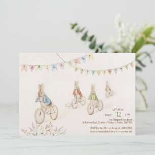 Peter de Konijnenkonijn Genderneutraal Baby shower Kaart