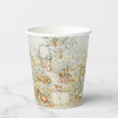 Peter de Konijnentuin Verjaardag Papieren Bekers (Voorkant)