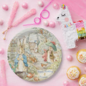 Peter de Konijnentuin Verjaardag Papieren Bordje (Feest)