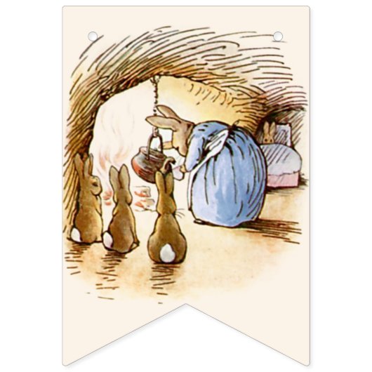 Peter de Konijnentuin Verjaardag Vlaggetjes (Derde vlag)