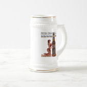 Peter Dragon Ale Beach Bierpul (Voorkant rechts)