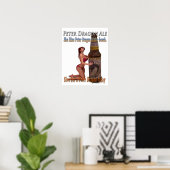 Peter Dragon Ale Beach Poster (Thuiskantoor)