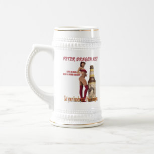 Peter Dragon Ale het leven is goed Bierpul