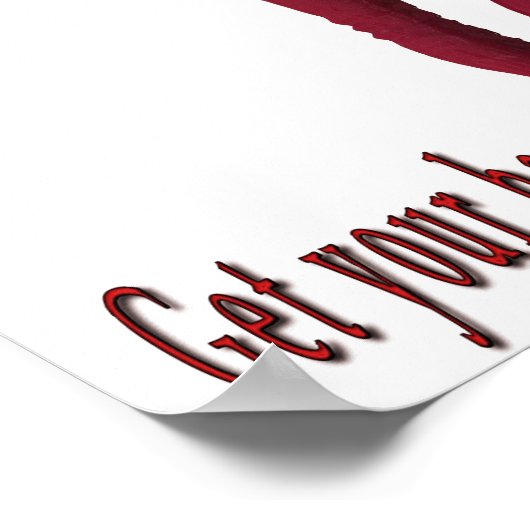 Peter Dragon Ale het leven is goed Poster (Hoek)