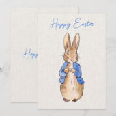 Peter Easter Feestdagenkaart (Voorkant / Achterkant)