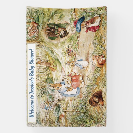 Peter en Bos Vrienden Banner (Verticaal)