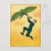 Peter en de ballonvogel "The Gnome King of Oz" Briefkaart (Voorkant)