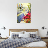 Peter en de Romeinse kapitein Wrapped Canvas Afdruk (Insitu (Slaapkamer))
