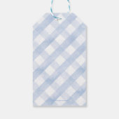 Peter en Flopsy Bunny Verjaardag Gift Label Cadeaulabel (Achterkant)