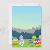 Peter Fluffytail Easter Kaart (Achterkant)