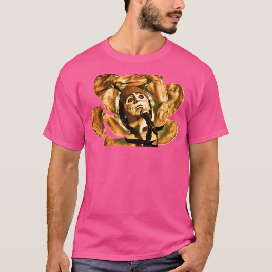 Peter Gabriel Flower Costume T-shirt (Voorkant)
